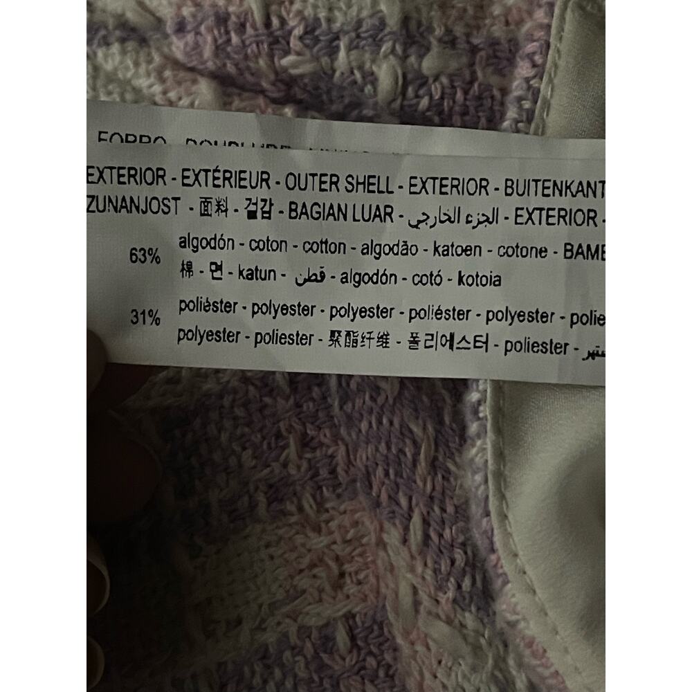 New Zara Tweed Cropped Top‎ - Picture 6 of 7
